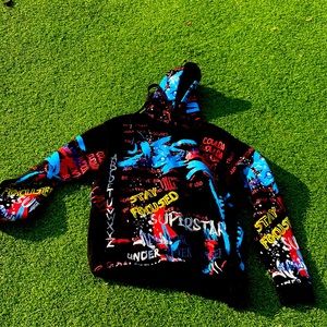 Graphic sweatsuit